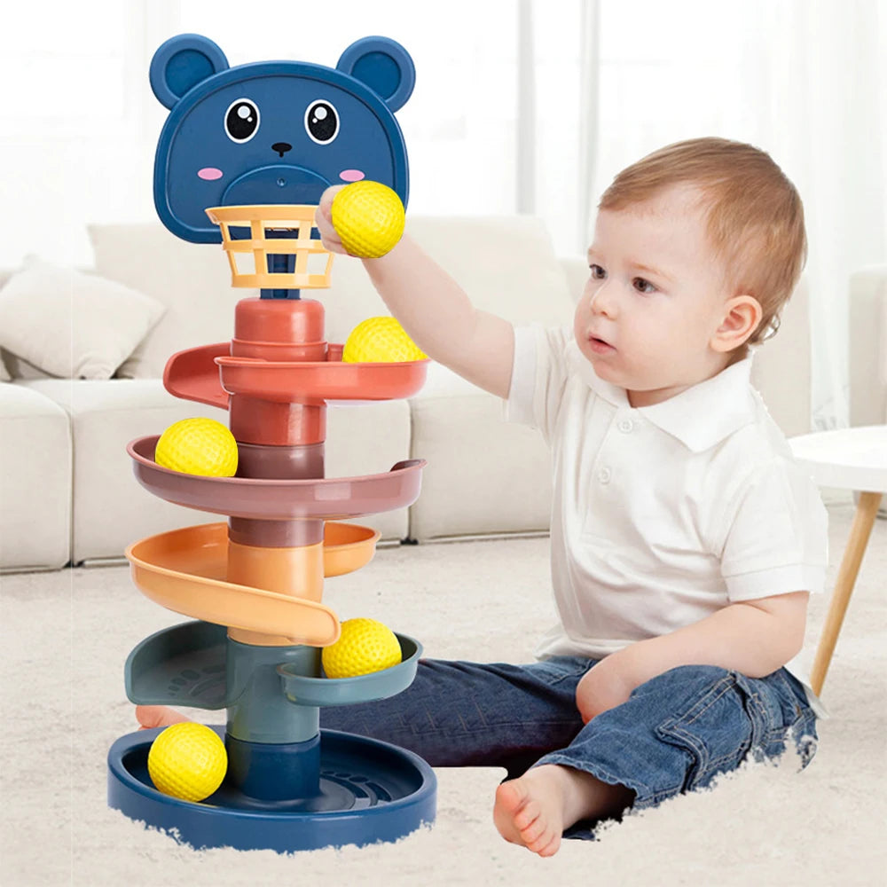 Rolling Ball Tower Toy