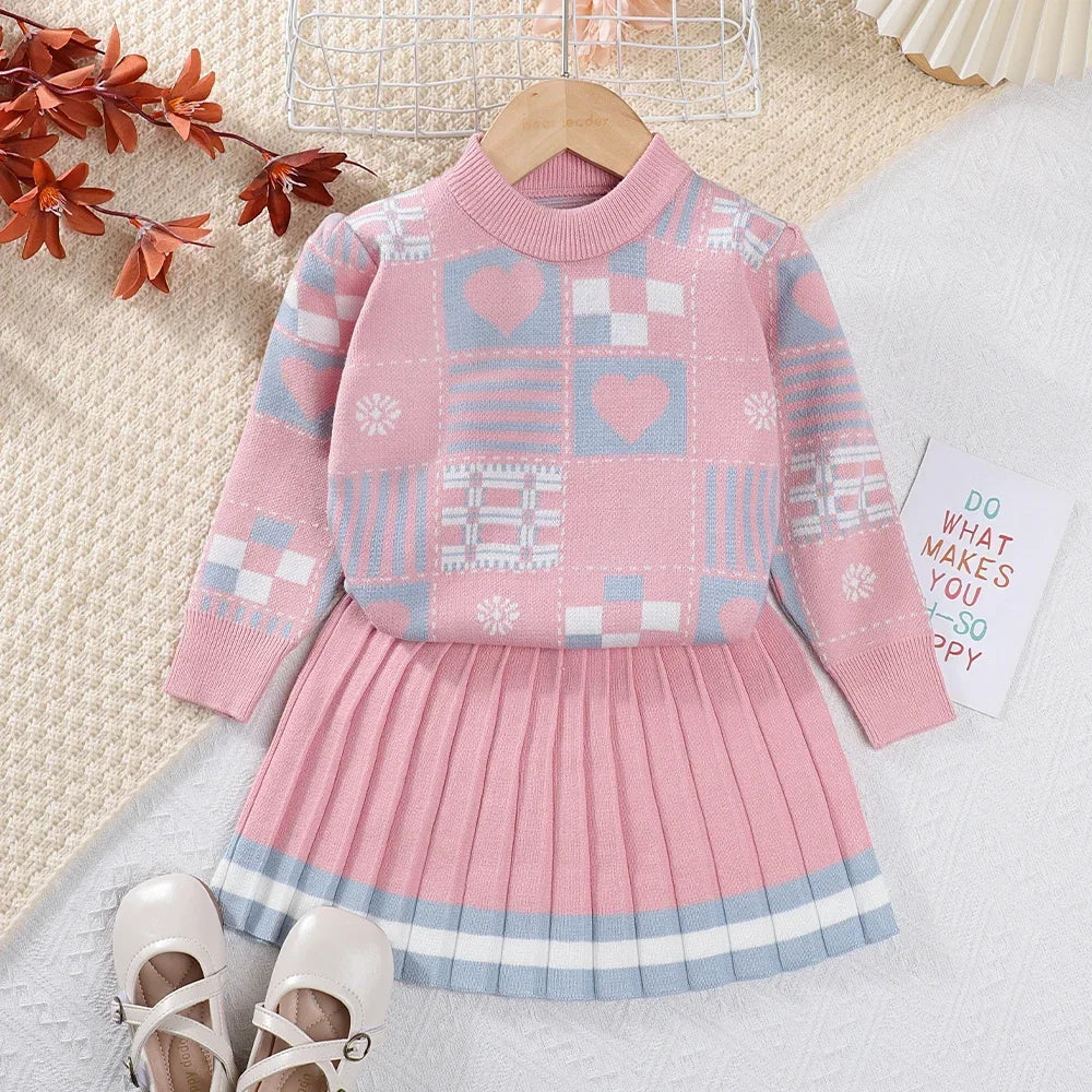 Girls Knit 2-Piece Set