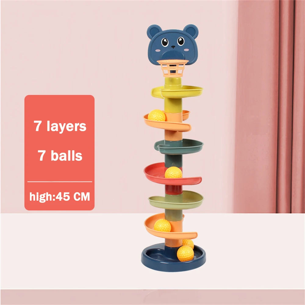Rolling Ball Tower Toy