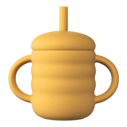 Silicone Kids Straw & Snack Cup
