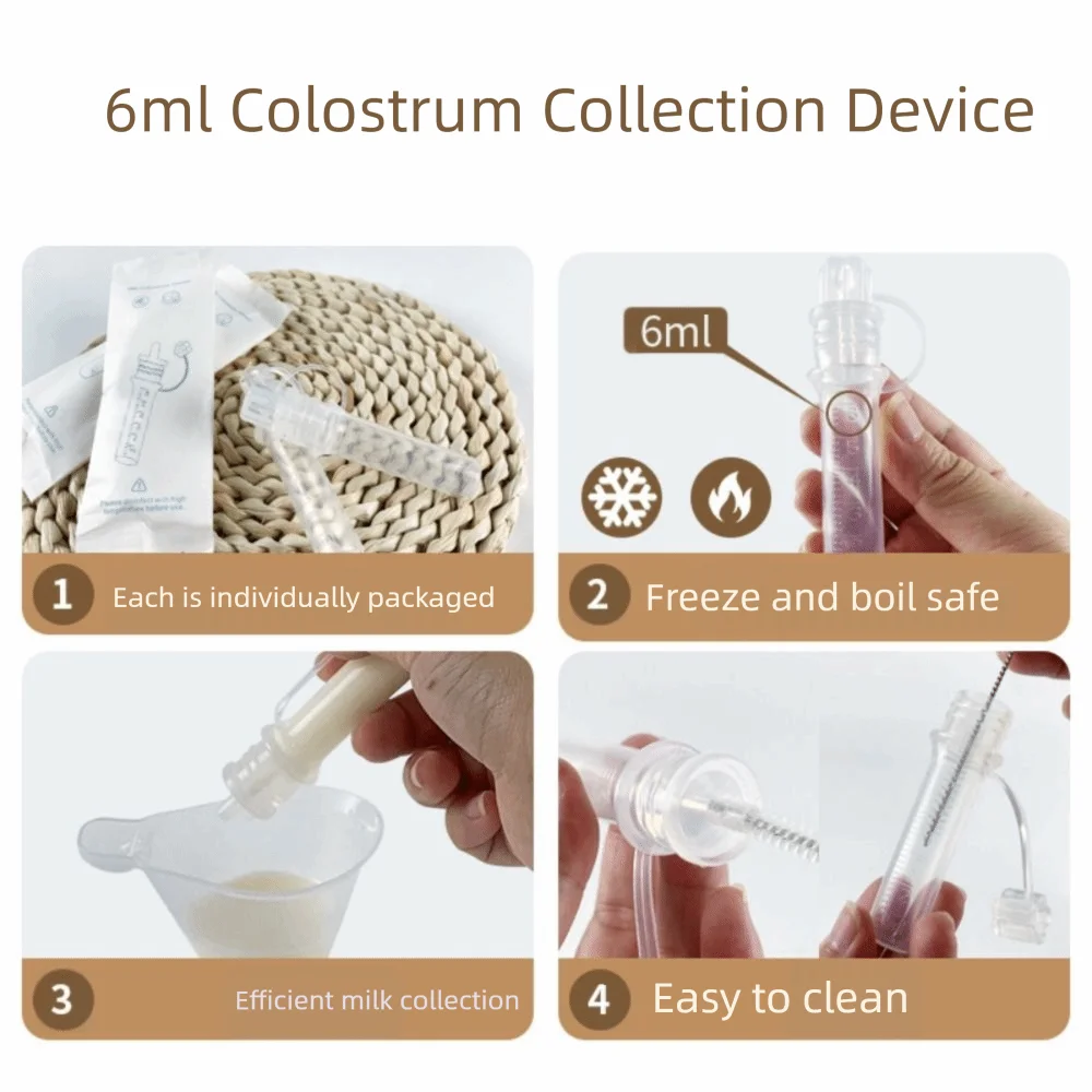 Reusable 6ml Colostrum Collector