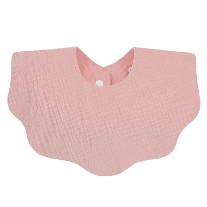 Cotton Baby Bandana Bib 5-Pack — Soft, Absorbent, Snap Closure