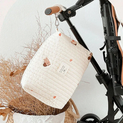 Cotton Stroller Diaper Bag