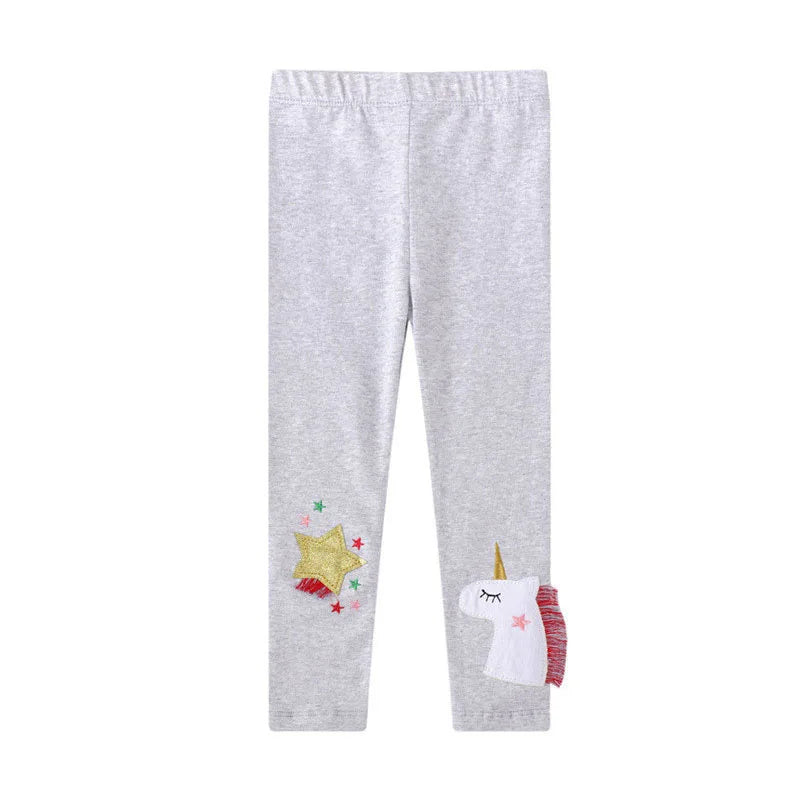 Girls Strawberry Leggings