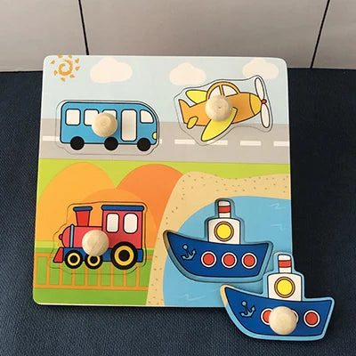 Wooden ABC Puzzle Board