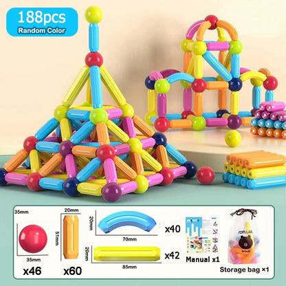 Magnetic Building Blocks Set