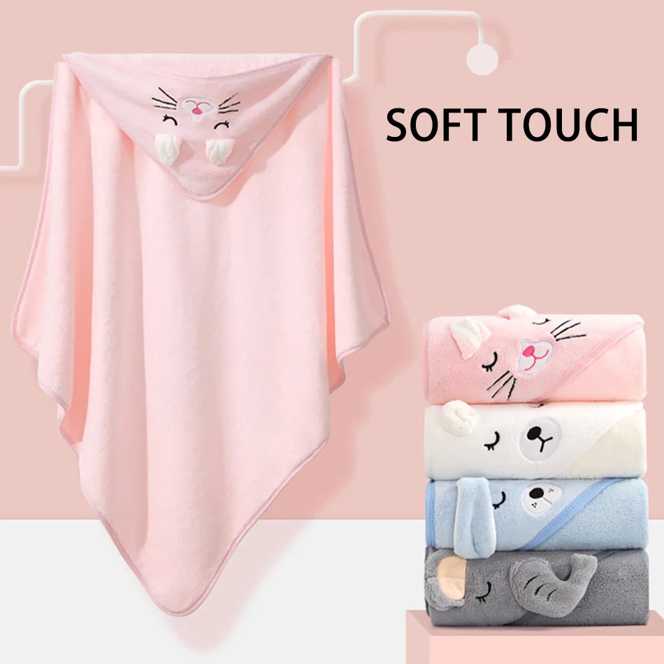 Newborn Bath Towel & Swaddle Blanket