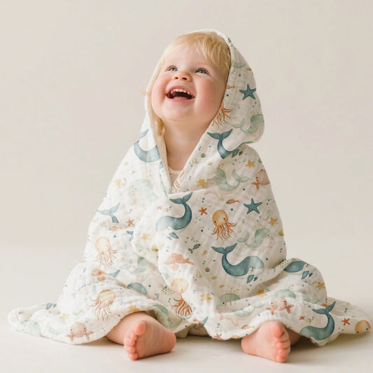 6-Layer Cotton Baby Swaddle