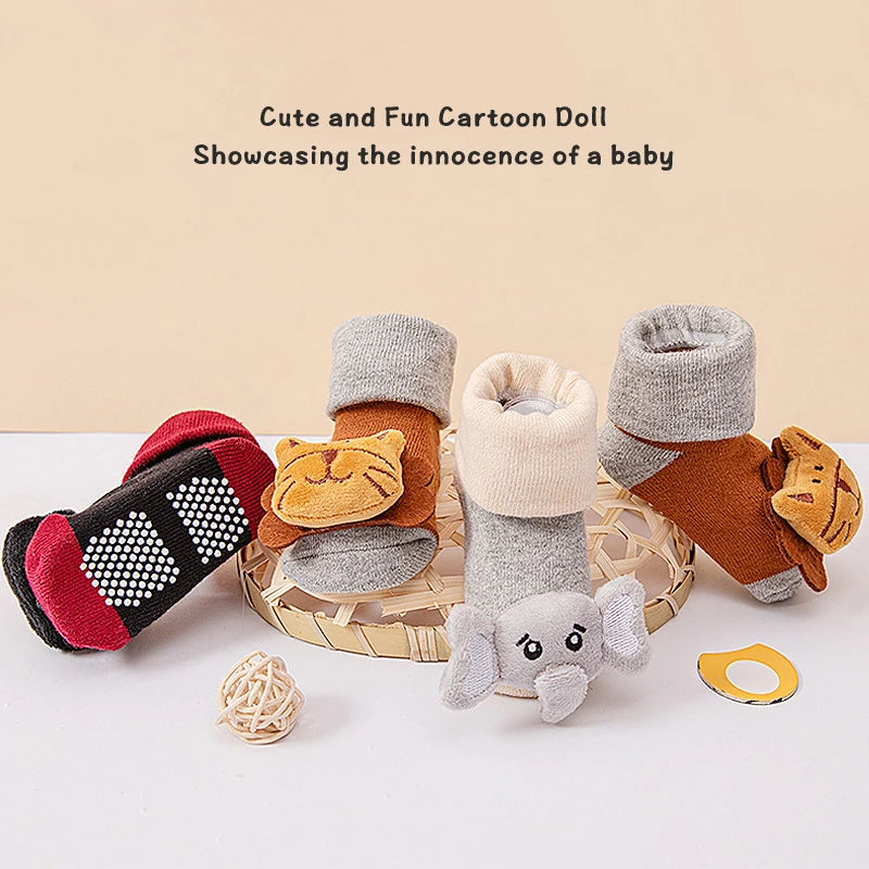 Cartoon Baby Non-Slip Socks