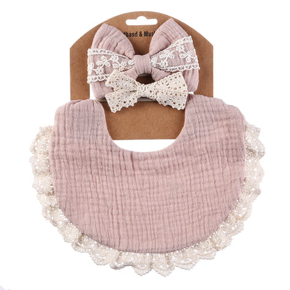 Baby Cotton Bib Set