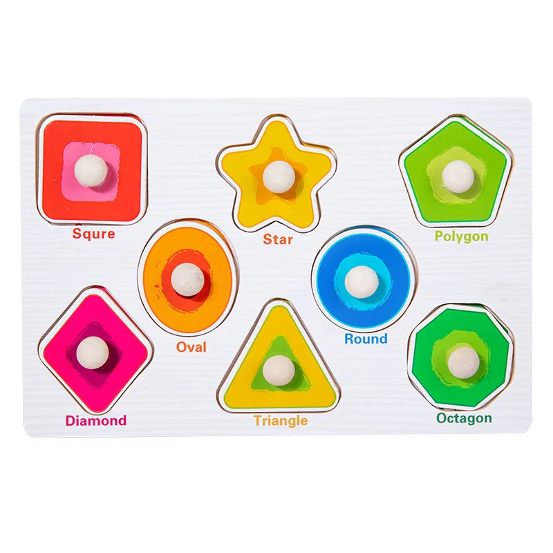 Wooden ABC Puzzle Board