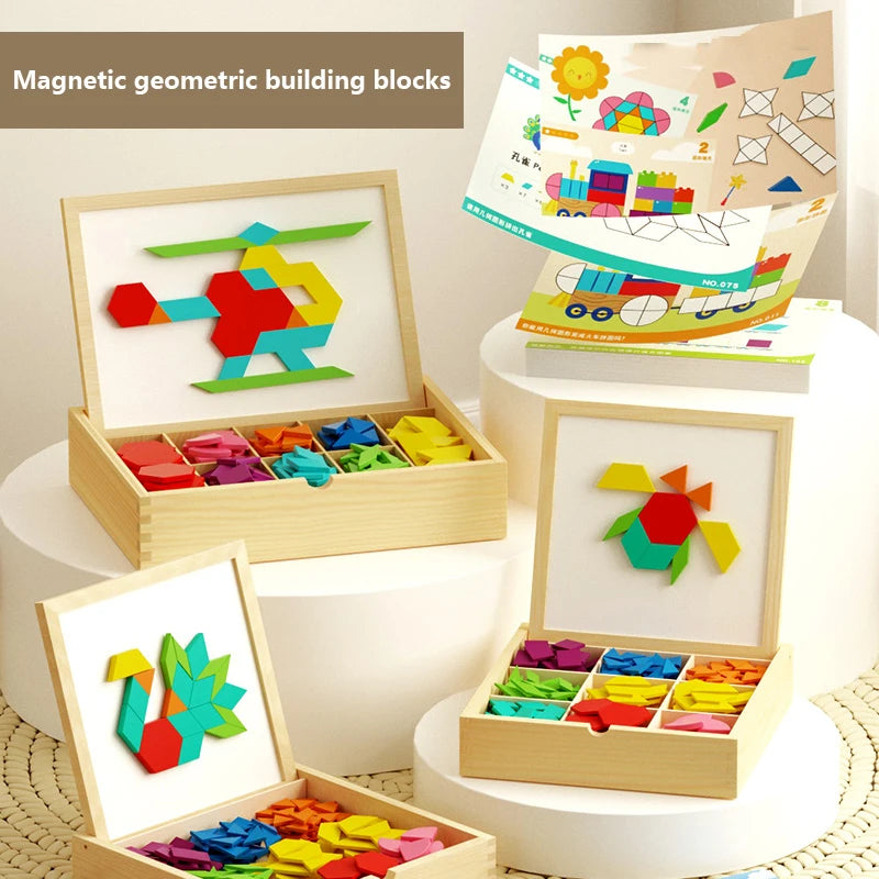 Magnetic Geometric Blocks
