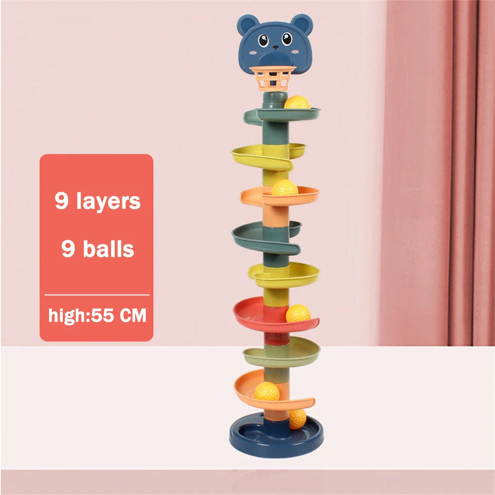Rolling Ball Tower Toy