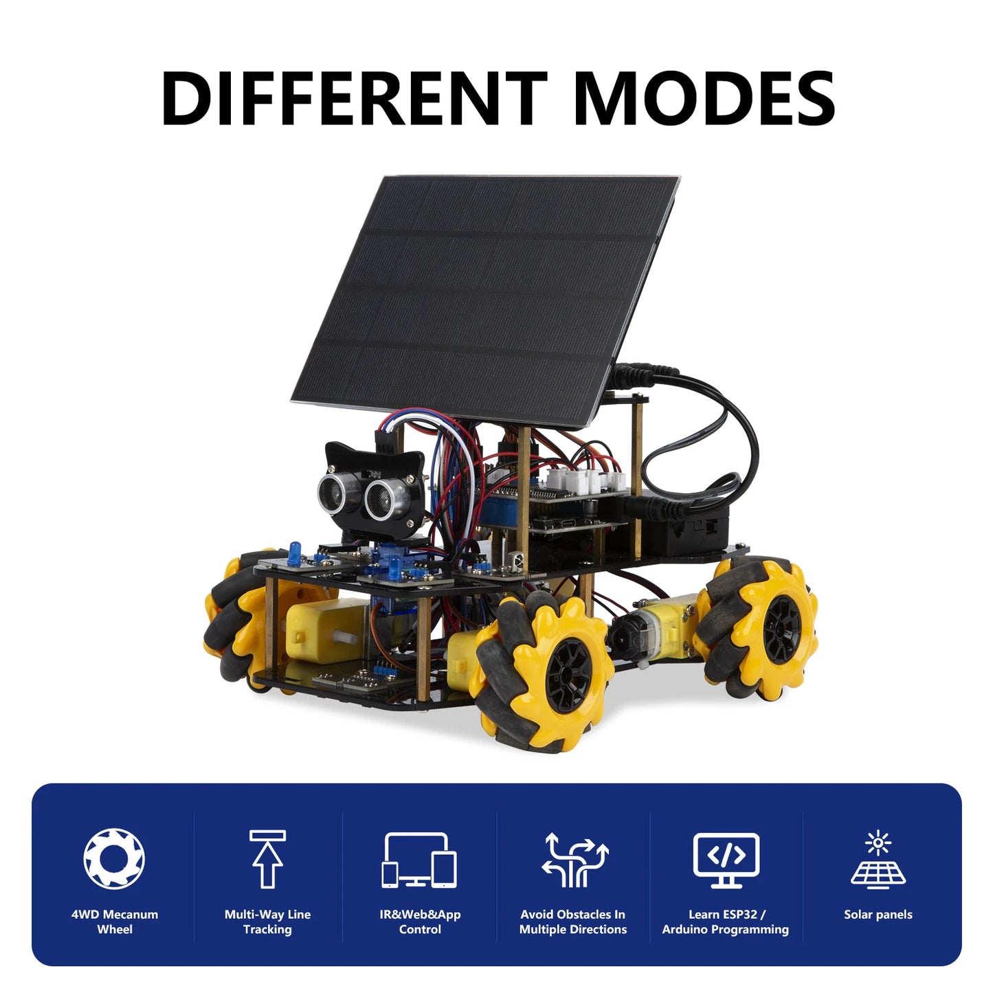 ESP32 4WD Smart Robot Car