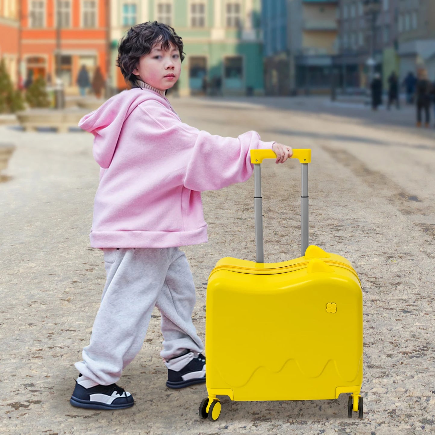 18-Inch Ride-On Kids Suitcase