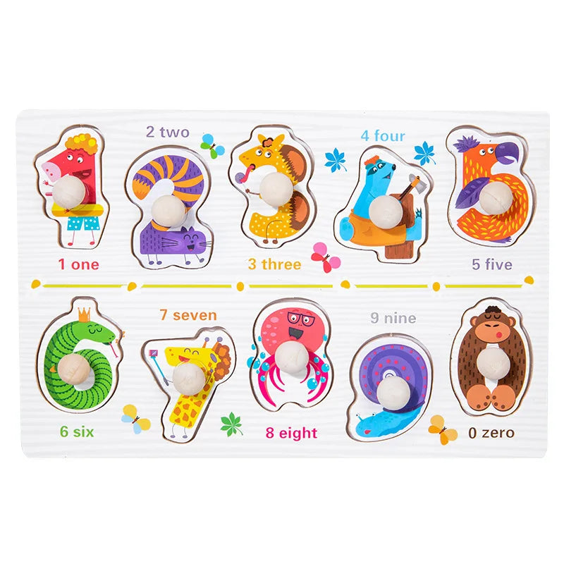 Wooden ABC Puzzle Board