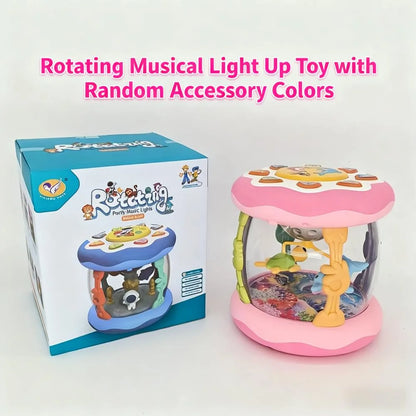 Interactive Music Light Roller Toy