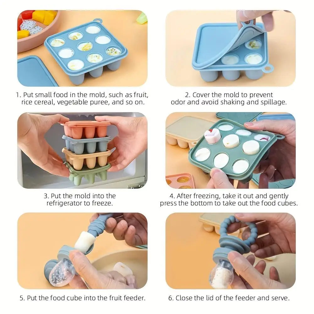 Mini Baby Silicone Tray