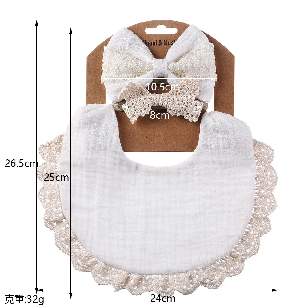 Baby Cotton Bib Set