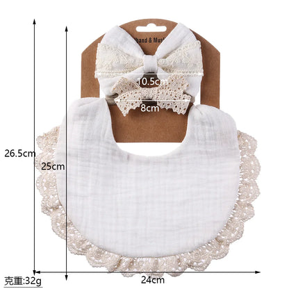 Baby Cotton Bib Set