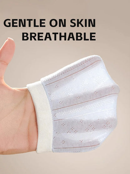 Cotton Newborn Scratch-Proof Gloves