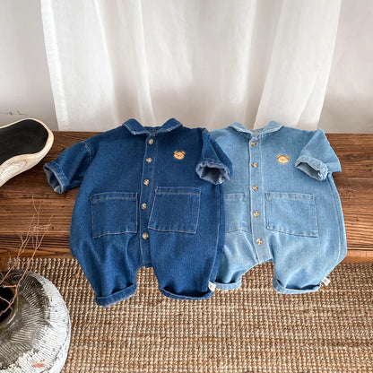 Baby Denim Romper