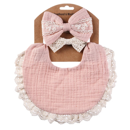 Baby Cotton Bib Set