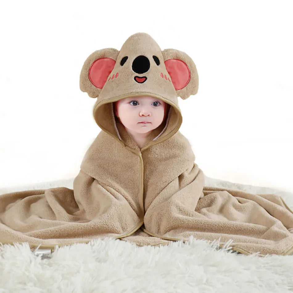 Newborn Bath Towel & Swaddle Blanket