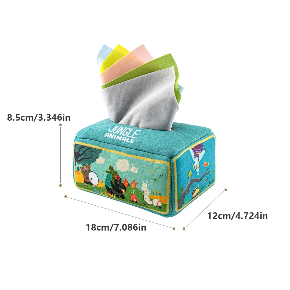 Baby Montessori Paper Towel Puzzle Toy