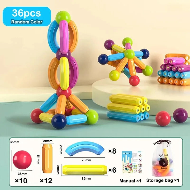 Magnetic Building Blocks Set