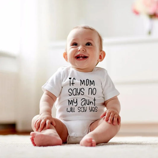 Baby Cotton Letter Romper