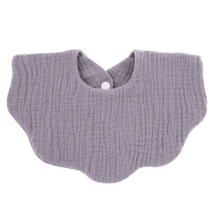 Cotton Baby Bandana Bib 5-Pack — Soft, Absorbent, Snap Closure