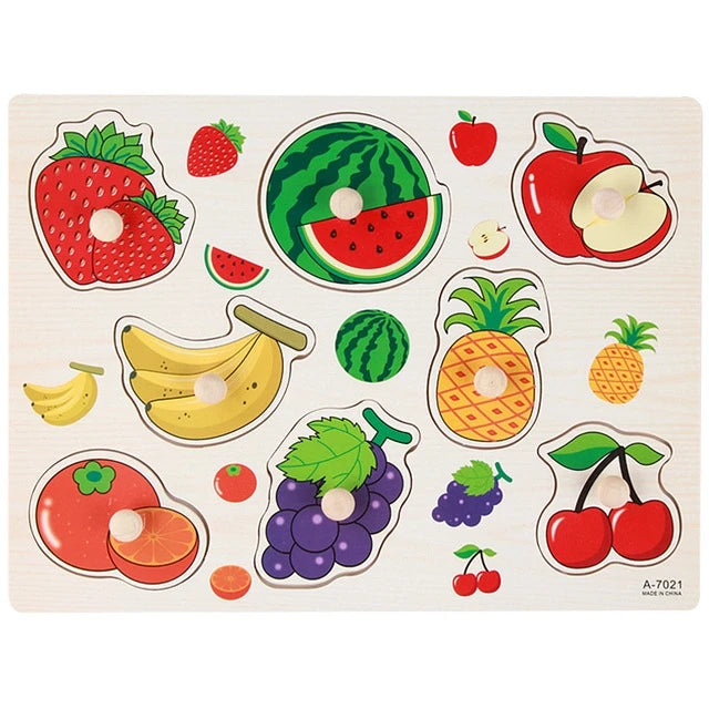 Wooden ABC Puzzle Board