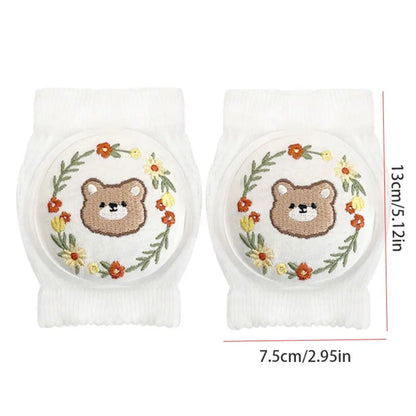 Cartoon Cotton Baby Knee Pads