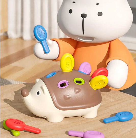 Hedgehog Montessori Fine Motor Toy