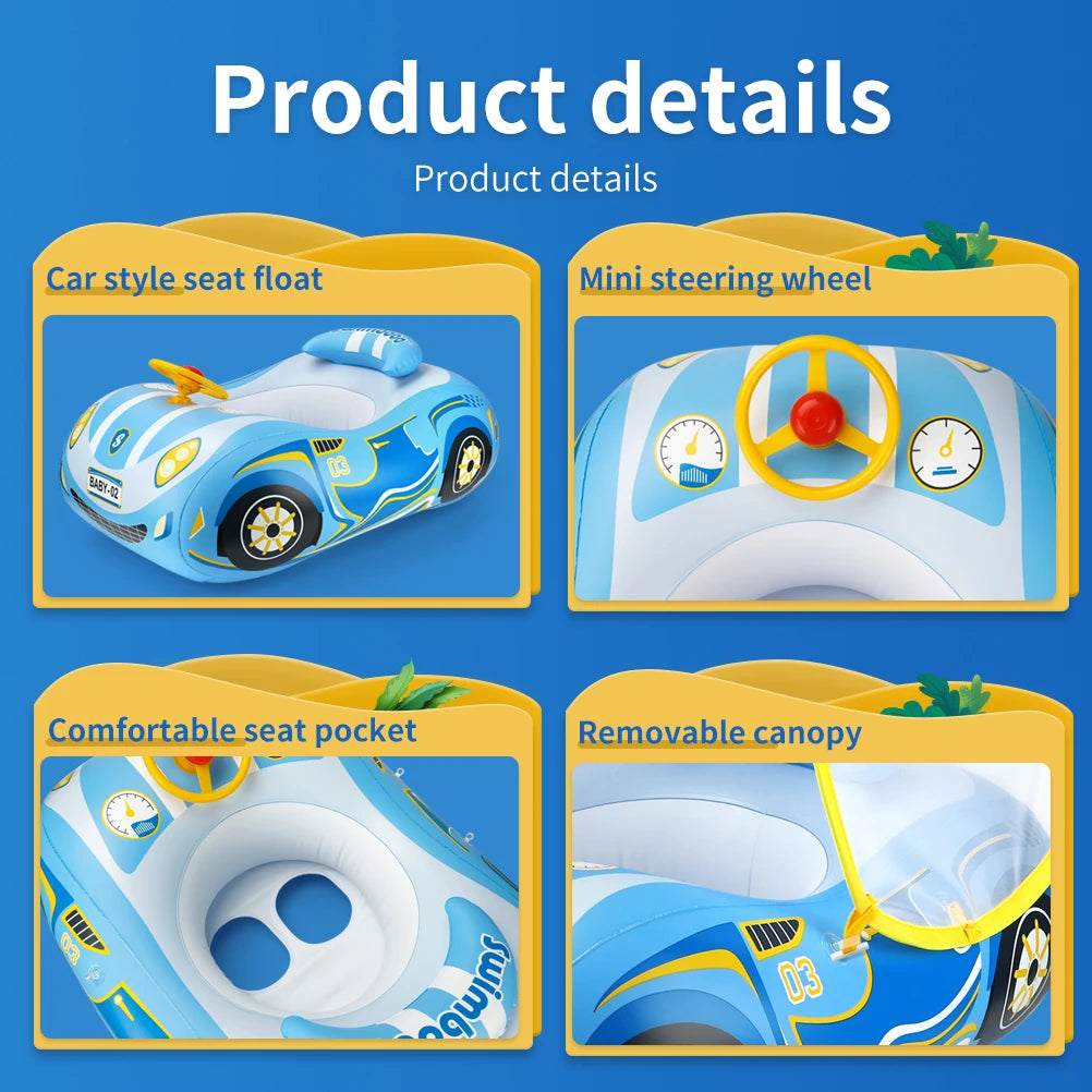 Kids Car Float Ring