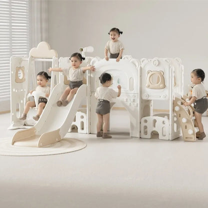 Kids Indoor Slide & Swing Set