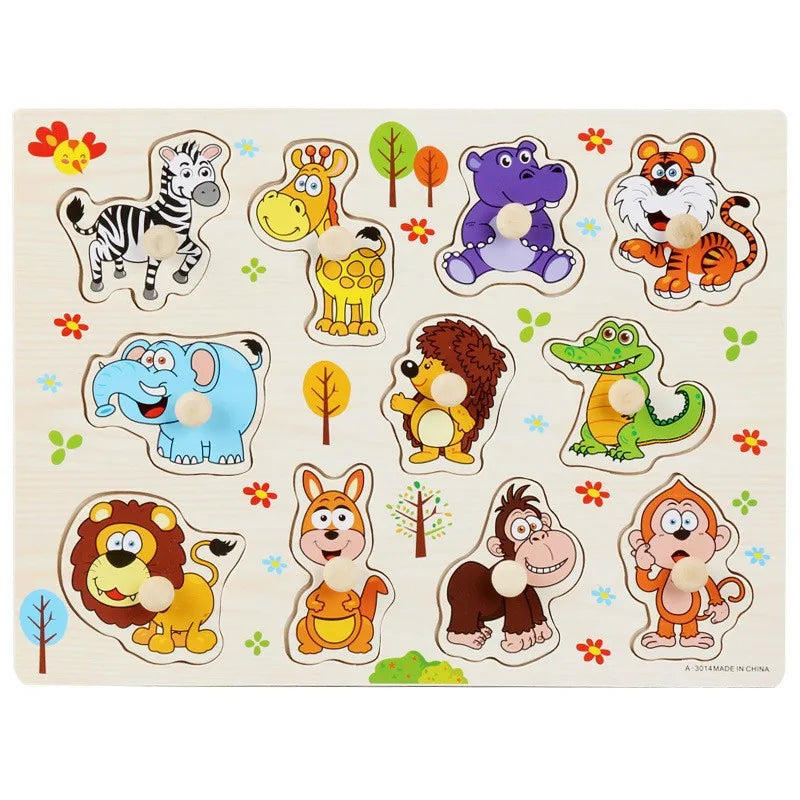 Wooden ABC Puzzle Board