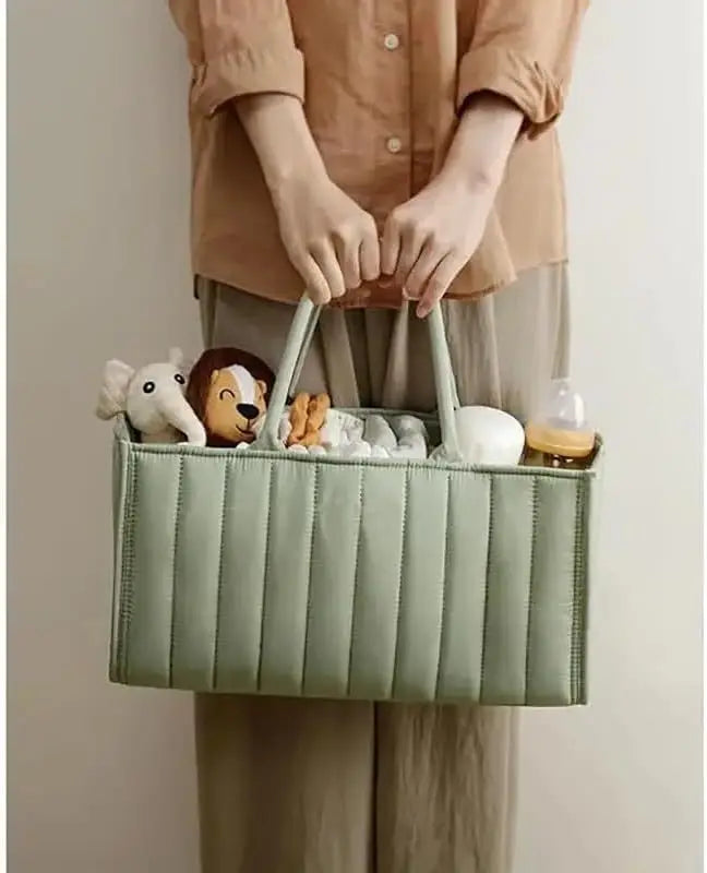 Floral Diaper Caddy Organizer