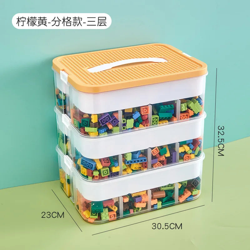 Kids Building Block Storage Box