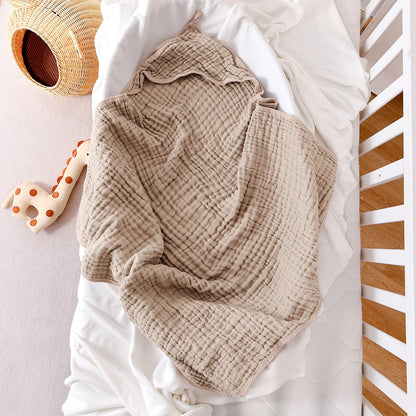 Cotton Hooded Baby Bath Towel
