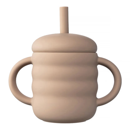 Silicone Kids Straw & Snack Cup