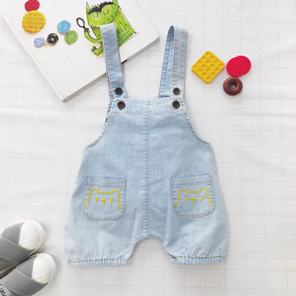 Baby Denim Playsuit