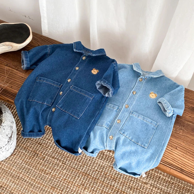 Baby Denim Romper