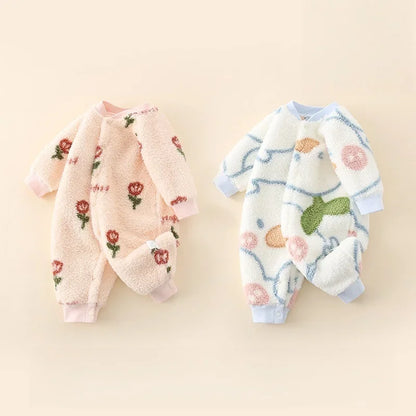 Fleece Baby Romper (0-24M)