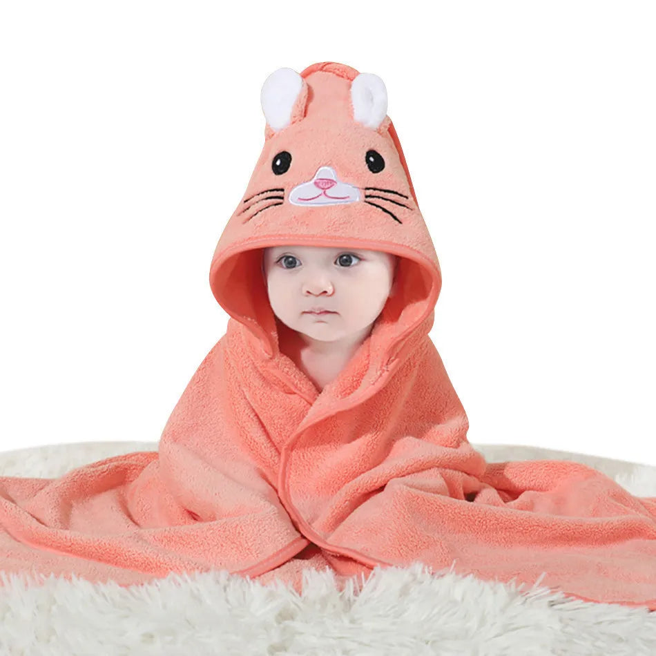 Newborn Bath Towel & Swaddle Blanket
