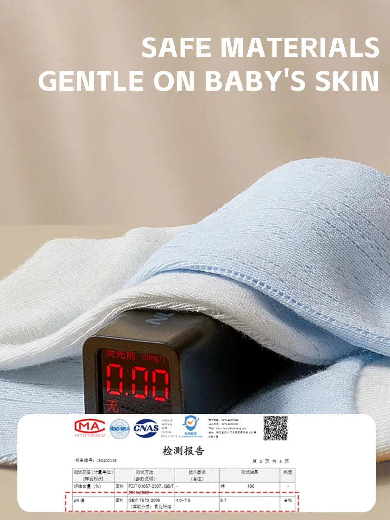 Cotton Newborn Scratch-Proof Gloves