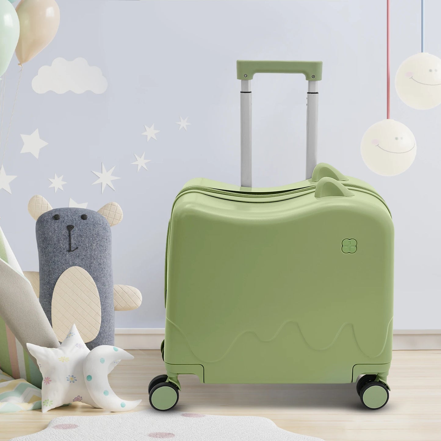 18-Inch Ride-On Kids Suitcase