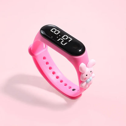 LED Kids Cartoon Watches
