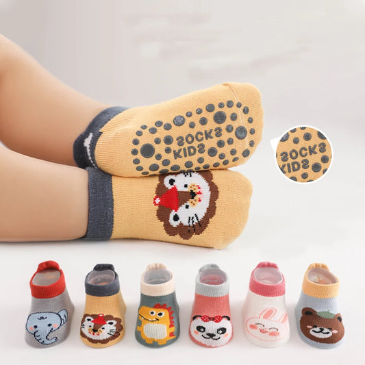 Cartoon Kids Cotton Socks